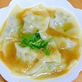 ぶっかけ！水餃子（塩麹入り）♪